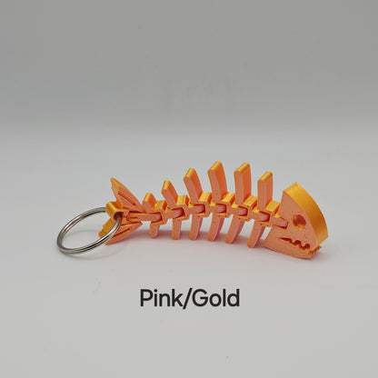 Marine Life "FISHBONES KEYCHAINS"