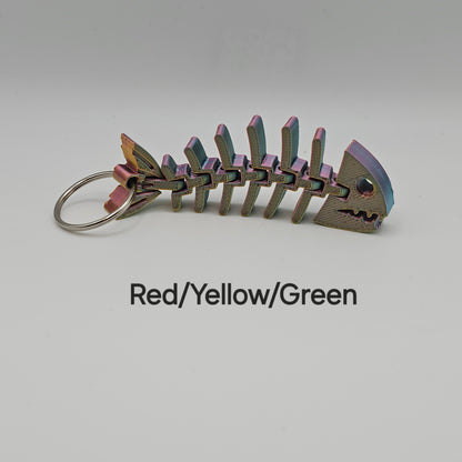 Marine Life "FISHBONES KEYCHAINS"
